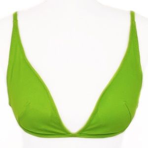 HYDRA Lime Neon Green Bra Style Removable Pad Adjustable Strap Bikini Top 8